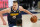 Denver Nuggets center Nikola Jokic (15) in the second half of an NBA basketball game Sunday, April 11, 2021, in Denver. (AP Photo/David Zalubowski)