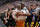 LOS ANGELES, CA - APRIL 13:  Former NBA player, Lamar Odom hugs Kobe Bryant #24 of the Los Angeles Lakers after the game against the Utah Jazz on April 13, 2016 at Staples Center in Los Angeles, California. NOTE TO USER: User expressly acknowledges and agrees that, by downloading and/or using this Photograph, user is consenting to the terms and conditions of the Getty Images License Agreement. Mandatory Copyright Notice: Copyright 2016 NBAE (Photo by Andrew D. Bernstein/NBAE via Getty Images)