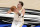 Dallas Mavericks' Luka Doncic attempts as shot during an NBA basketball game against the Brooklyn Nets in Dallas, Thursday, May 6, 2021. (AP Photo/Tony Gutierrez)
