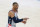 Washington Wizards' Russell Westbrook shouts instructions during the first half of the team's NBA basketball game against the Indiana Pacers, Saturday, May 8, 2021, in Indianapolis. (AP Photo/Darron Cummings)