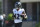 Baltimore Ravens rookie wide receiver Rashod Bateman works out during NFL football rookie minicamp Saturday, May 15, 2021 in Owings Mills, Md. (AP Photo/Gail Burton)