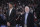 SACRAMENTO, CA - FEBRUARY 8: Assistant Coach Tim Duncan and Head Coach Gregg Popovich of the San Antonio Spurs stand for the national anthem of the game against the Sacramento Kings on February 8, 2020 at Golden 1 Center in Sacramento, California. NOTE TO USER: User expressly acknowledges and agrees that, by downloading and or using this photograph, User is consenting to the terms and conditions of the Getty Images Agreement. Mandatory Copyright Notice: Copyright 2020 NBAE (Photo by Rocky Widner/NBAE via Getty Images)