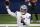 FILE - In this Oct. 11, 2020, file photo, Dallas Cowboys quarterback Dak Prescott throws a pass in the first half of an NFL football game against the New York Giants in Arlington, Texas. The NFL is returning to London in October and Tom Brady begins his pursuit of an eighth Super Bowl title against Dak Prescott and the Dallas Cowboys when Tampa Bay hosts the league’s annual kickoff game on Sept. 9. (AP Photo/Michael Ainsworth, File)