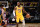 LOS ANGELES, CA - MAY 19: LeBron James #23 of the Los Angeles Lakers dribbles the ball against the Golden State Warriors during the 2021 NBA Play-In Tournament on May 19, 2021 at STAPLES Center in Los Angeles, California. NOTE TO USER: User expressly acknowledges and agrees that, by downloading and/or using this Photograph, user is consenting to the terms and conditions of the Getty Images License Agreement. Mandatory Copyright Notice: Copyright 2021 NBAE (Photo by Adam Pantozzi/NBAE via Getty Images)