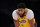 LOS ANGELES, CA - MAY 19: Anthony Davis #3 of the Los Angeles Lakers looks on during the game against the Golden State Warriors during the 2021 NBA Play-In Tournament on May 19, 2021 at STAPLES Center in Los Angeles, California. NOTE TO USER: User expressly acknowledges and agrees that, by downloading and/or using this Photograph, user is consenting to the terms and conditions of the Getty Images License Agreement. Mandatory Copyright Notice: Copyright 2021 NBAE (Photo by Juan Ocampo/NBAE via Getty Images)