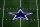 ARLINGTON, TX - SEPTEMBER 30:  The Dallas Cowboys logo at AT&amp;T Stadium on September 30, 2018 in Arlington, Texas.  (Photo by Ronald Martinez/Getty Images)