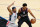 Philadelphia 76ers' Tobias Harris, right, tries to get past Washington Wizards' Bradley Beal during the first half of Game 1 of a first-round NBA basketball playoff series, Sunday, May 23, 2021, in Philadelphia. (AP Photo/Matt Slocum)