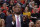 HOUSTON, TX - FEBRUARY 3: NBA Legend, Dikembe Mutumbo attends the Chicago Bulls game against the Houston Rockets on February 3, 2017 at the Toyota Center in Houston, Texas. NOTE TO USER: User expressly acknowledges and agrees that, by downloading and or using this photograph, User is consenting to the terms and conditions of the Getty Images License Agreement. Mandatory Copyright Notice: Copyright 2017 NBAE (Photo by David Dow/NBAE via Getty Images)