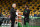 BOSTON, MA - NOVEMBER 17: General Manager Danny Ainge and Kyrie Irving #11 of the Boston Celtics talk before the game against the Utah Jazz on November 17, 2018 at the TD Garden in Boston, Massachusetts. NOTE TO USER: User expressly acknowledges and agrees that, by downloading and/or using this photograph, user is consenting to the terms and conditions of the Getty Images License Agreement. Mandatory Copyright Notice: Copyright 2018 NBAE (Photo by Steve Babineau/NBAE via Getty Images)