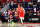 ATLANTA, GA - MAY 28: Trae Young #11 of the Atlanta Hawks looks on during the game against the New York Knicks during Round 1, Game 3 of the 2021 NBA Playoffs on May 28, 2021 at State Farm Arena in Atlanta, Georgia.  NOTE TO USER: User expressly acknowledges and agrees that, by downloading and/or using this Photograph, user is consenting to the terms and conditions of the Getty Images License Agreement. Mandatory Copyright Notice: Copyright 2021 NBAE (Photo by Scott Cunningham/NBAE via Getty Images)