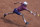 Austria's Dominic Thiem returns the ball to Spain's Pablo Andujar during their first round match of the French Open tennis tournament at the Roland Garros stadium Sunday, May 30, 2021 in Paris. (AP Photo/Christophe Ena)