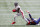 ATLANTA, GEORGIA - NOVEMBER 08: Davontae Harris #27 of the Denver Broncos attempts to tackle Julio Jones #11 of the Atlanta Falcons during the first half at Mercedes-Benz Stadium on November 08, 2020 in Atlanta, Georgia. (Photo by Kevin C. Cox/Getty Images)