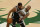 MILWAUKEE, WISCONSIN - JUNE 13: Kevin Durant #7 of the Brooklyn Nets is defended by P.J. Tucker #17 of the Milwaukee Bucks during the second half of Game Four of the Eastern Conference second round playoff series at the Fiserv Forum on June 13, 2021 in Milwaukee, Wisconsin. NOTE TO USER: User expressly acknowledges and agrees that, by downloading and or using this photograph, User is consenting to the terms and conditions of the Getty Images License Agreement. (Photo by Stacy Revere/Getty Images)