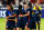 HOUSTON, TX - JUNE 13: Margaret Purce #20 of United States celebrates with Carli Lloyd #10, Christen Press #23 and Catarina Macario #11 after Purces goal during the first half of the 2021 WNT Summer Series friendly between Jamaica and The United States at BBVA Stadium on June 13, 2021 in Houston, Texas. (Photo by Alex Bierens de Haan/Getty Images)