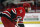 Carolina Hurricanes' Jaccob Slavin (74) waits for a face-off against the Chicago Blackhawks during the second period of an NHL hockey game in Raleigh, N.C., Thursday, May 6, 2021. (AP Photo/Karl B DeBlaker)