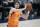 Phoenix Suns forward Dario Saric (20) in the first half of Game 3 of an NBA second-round playoff series Friday, June 11, 2021, in Denver. (AP Photo/David Zalubowski)
