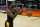 Phoenix Suns center Deandre Ayton warms up before Game 5 of basketball's NBA Finals against the Milwaukee Bucks, Saturday, July 17, 2021, in Phoenix. (AP Photo/Matt York)
