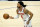 New York Knicks guard Derrick Rose dribbles during an NBA basketball game against the Los Angeles Clippers Sunday, May 9, 2021, in Los Angeles. (AP Photo/Marcio Jose Sanchez)