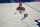 United States' Damian Lillard (6) plays against Spain during the first half of an exhibition basketball game in preparation for the Olympics, Sunday, July 18, 2021, in Las Vegas. (AP Photo/John Locher)