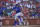 Chicago Cubs' Javier Baez at bat during the first inning of a baseball game against the St. Louis Cardinals on Wednesday, July 21, 2021, in St. Louis. (AP Photo/Joe Puetz)