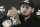 FILE - In this file photo dated Monday, Nov. 26, 2018, UFC lightweight champion Khabib Nurmagomedov holds the trophy belt during a news conference in Moscow, Russia. Khabib Nurmagomedov said Tuesday April 2, 2019, he doesn’t think Conor McGregor’s retirement is for real, adding, “I don’t think he’s finished.” (AP Photo/Pavel Golovkin, FILE)