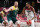 SAITAMA, JAPAN - AUGUST 05: Kevin Durant #7 of Team United States controls the ball against Joe Ingles #7 of Team Australia during the Men's Basketball Semifinal match between USA and Australia on day thirteen of the Tokyo 2020 Olympic Games at Saitama Super Arena on August 5, 2021 in Saitama, Japan. (Photo by Liu Yaru/CHINASPORTS/VCG via Getty Images)