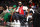 LAS VEGAS, NV - JULY 14: Andre Drummond #2 of the Los Angeles Lakers attends the game between the USA Basketball Womens National Team and Team WNBA during the AT&T WNBA All-Star Game 2021 on July 14, 2021 at Michelob ULTRA Arena in Las Vegas, Nevada. NOTE TO USER: User expressly acknowledges and agrees that, by downloading and or using this photograph, User is consenting to the terms and conditions of the Getty Images License Agreement. (Photo by Ned Dishman/NBAE via Getty Images)