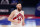 Toronto Raptors center Aron Baynes plays during the second half of an NBA basketball game, Wednesday, March 17, 2021, in Detroit. (AP Photo/Carlos Osorio)