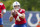 Indianapolis Colts quarterback Sam Ehlinger throws during practice at the NFL team's football training camp in Westfield, Ind., Friday, Aug. 6, 2021. (AP Photo/Michael Conroy)
