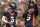 ENGLEWOOD , CO - AUGUST 2: Drew Lock (3) of the Denver Broncos and Teddy Bridgewater (5) work through drills during training camp on Monday, August 2, 2021. (Photo by AAron Ontiveroz/MediaNews Group/The Denver Post via Getty Images)