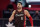 Portland Trail Blazers center Enes Kanter plays during the second half of an NBA basketball game, Wednesday, March 31, 2021, in Detroit. (AP Photo/Carlos Osorio)