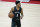 Brooklyn Nets' Cam Thomas plays against San Antonio Spurs during the first half of an NBA summer league basketball game Sunday, Aug. 15, 2021, in Las Vegas. (AP Photo/John Locher)