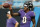 Baltimore Ravens quarterback Lamar Jackson warms up before a preseason NFL football game against the Carolina Panthers Saturday, Aug. 21, 2021, in Charlotte, N.C. (AP Photo/Nell Redmond)