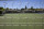 ALCOBENDAS, MADRID, SPAIN - MAY 20. Empty football pitch at the Liceo Europeo school during the Covid-19 lockdown Madrid on May 20, 2020, in Alcobendas, Madrid, Spain. Some parts of Spain have entered the so-called "Phase One" or "Phase Two" transitions from its coronavirus lockdown, allowing many shops to reopen as well as restaurants who serve customers outdoors. Madrid will move on to Phase One on May 25. (Photo by Miguel Pereira/Getty Images)