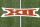 AUSTIN, TEXAS - SEPTEMBER 04: A Big 12 logo is seen on the turf before the game between the Texas Longhorns and the Louisiana Ragin' Cajuns at Darrell K Royal-Texas Memorial Stadium on September 04, 2021 in Austin, Texas. (Photo by Tim Warner/Getty Images)