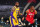 ORLANDO, FL - SEPTEMBER 10: LeBron James #23 of the Los Angeles Lakers plays defense against Russell Westbrook #0 of the Houston Rockets during Game Four of the Western Conference Semifinals on September 10, 2020 at the AdventHealth Arena at ESPN Wide World Of Sports Complex in Orlando, Florida. NOTE TO USER: User expressly acknowledges and agrees that, by downloading and/or using this Photograph, user is consenting to the terms and conditions of the Getty Images License Agreement. Mandatory Copyright Notice: Copyright 2020 NBAE (Photo by Jesse D. Garrabrant/NBAE via Getty Images)