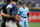 TAMPA, FL - SEPTEMBER 22: Ryan Borucki #56 of the Toronto Blue Jays speaks to Kevin Kiermaier #39 of the Tampa Bay Rays after hitting him with a pitch in the eighth inning during the game at Tropicana Field on Wednesday, September 22, 2021 in Tampa, Florida. (Photo by Mike Carlson/MLB Photos via Getty Images)