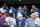 EAST RUTHERFORD, NEW JERSEY - SEPTEMBER 12:  (NEW YORK DAILIES OUT)  New York Giants fans head for the exits late in the fourth quarter against the Denver Broncos at MetLife Stadium on September 12, 2021 in East Rutherford, New Jersey. The Broncos defeated the Giants 27-13.  (Photo by Jim McIsaac/Getty Images)