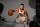 Golden State Warriors guard Stephen Curry poses for photos during the NBA basketball team's media day in San Francisco, Monday, Sept. 27, 2021. (AP Photo/Jeff Chiu)