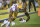 LSU wide receiver Kayshon Boutte scores a touchdown against McNeese State during the second half of an NCAA college football game in Baton Rouge, La., Saturday, Sept. 11, 2021. (AP Photo/Matthew Hinton)