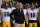 Iowa head coach Kirk Ferentz look son before his team takes the field during an NCAA college football game against Maryland, Friday, Oct. 1, 2021, in College Park, Md. (AP Photo/Julio Cortez)