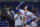 New York Mets' Javier Baez celebrates his home run during the third inning of the team's baseball game against the Miami Marlins, Thursday, Sept. 9, 2021, in Miami. (AP Photo/Wilfredo Lee)