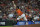 Houston Astros starting pitcher Jose Urquidy throws during the first inning in Game 2 of baseball's World Series between the Houston Astros and the Atlanta Braves Wednesday, Oct. 27, 2021, in Houston. (AP Photo/David J. Phillip)