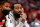 HOUSTON, TEXAS - OCTOBER 22: John Wall #1 of the Houston Rockets sits on the bench during the game against the Oklahoma City Thunder at Toyota Center on October 22, 2021 in Houston, Texas.  NOTE TO USER: User expressly acknowledges and agrees that, by downloading and or using this photograph, User is consenting to the terms and conditions of the Getty Images License Agreement. (Photo by Tim Warner/Getty Images)