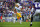 Los Angeles Chargers running back Austin Ekeler (30) looks for a pass during an NFL football game between the Baltimore Ravens and the Los Angeles Chargers on Sunday, Oct. 17, 2021, in Baltimore. (AP Photo/Larry French)