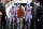 WACO, TX - OCTOBER 30: Texas Longhorns Casey Thompson (11), head coach Steve Sarkisian and TE Jared Wiley (18) get ready to hit the field prior to game between the Texas Longhorns and the Baylor Bears on October 30, 2021 at McLane Stadium in Waco, TX. (Photo by John Rivera/Icon Sportswire via Getty Images)