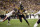 Pittsburgh Steelers wide receiver Chase Claypool (11) runs after a catch during an NFL football game, Monday, November 8, 2021 in Pittsburgh. (AP Photo/Matt Durisko)