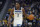 Minnesota Timberwolves forward Anthony Edwards (1) against the Golden State Warriors during an NBA basketball game in San Francisco, Wednesday, Nov. 10, 2021. (AP Photo/Jeff Chiu)