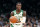 Boston Celtics guard Dennis Schroder (71) during an NBA basketball game, Monday, Nov. 22, 2021, in Boston. (AP Photo/Charles Krupa)