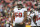 Tampa Bay Buccaneers defensive tackle Vita Vea (50) looks on between plays during the second half of an NFL football game against the Washington Football Team, Sunday, Nov. 14, 2021, in Landover, Md. (AP Photo/Terrance Williams)